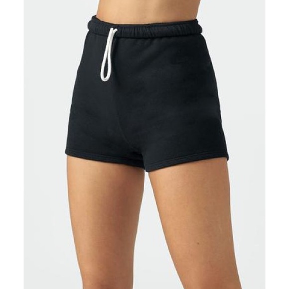 Joah Brown Pants - Joah Brown Fitted Sweat Short